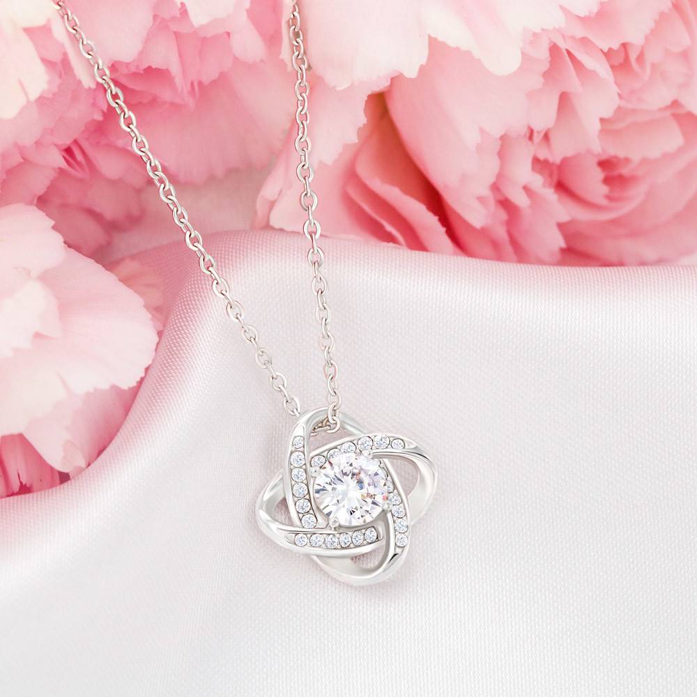 To My Wife - I Love You Now & Forever Love Knot - Gift Set
