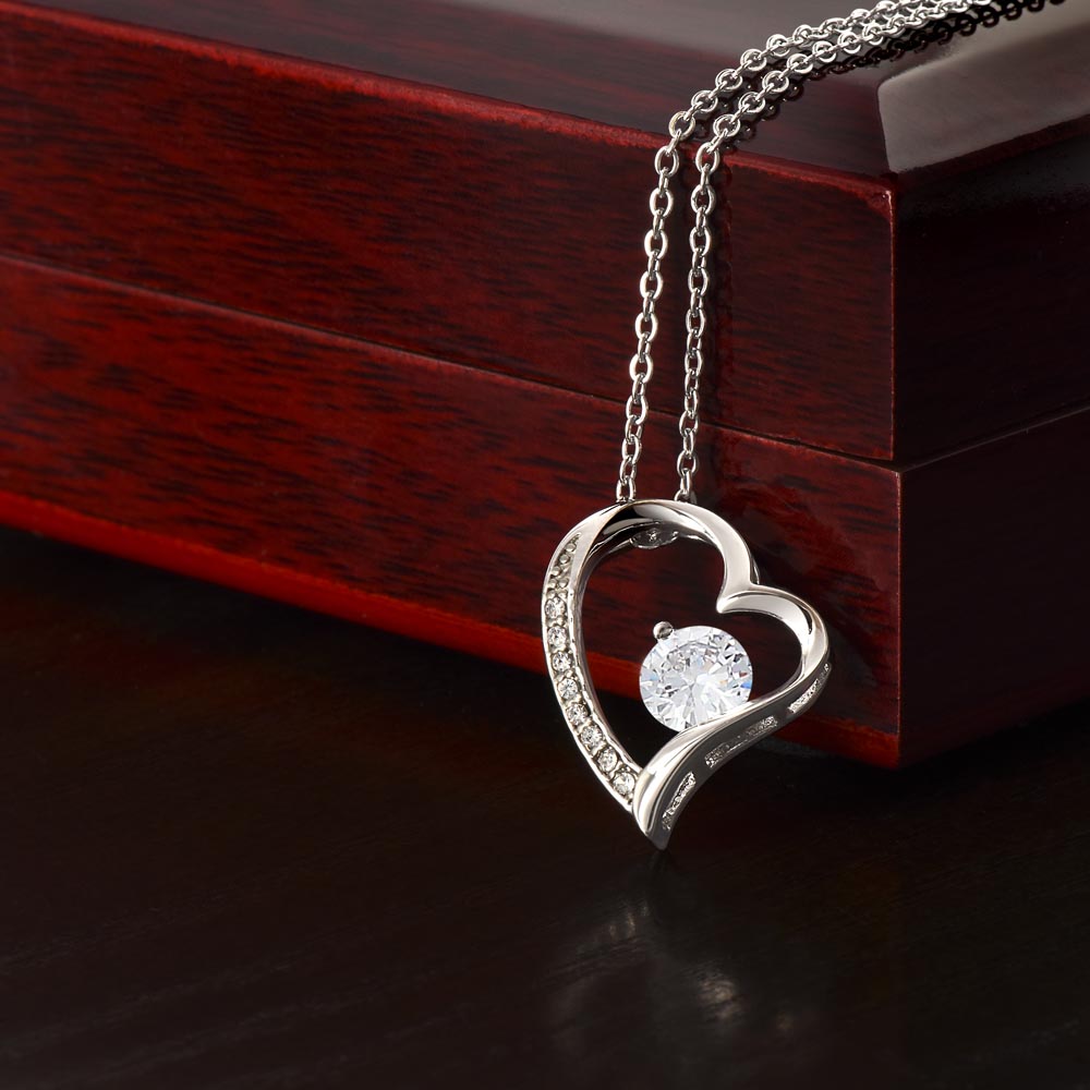 To My Mom From Your Son - Forever Love Gold Necklace