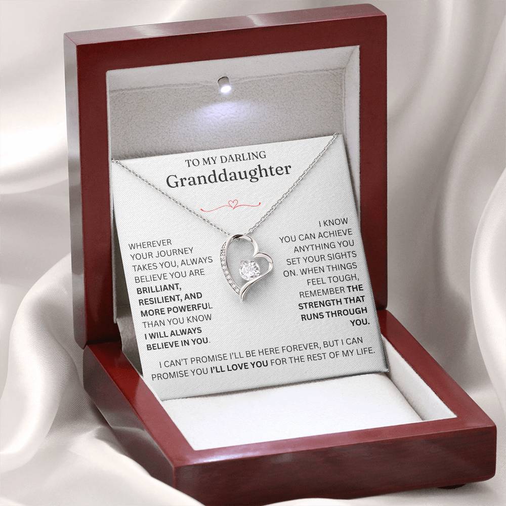 Forever Love Necklace - To Granddaughter