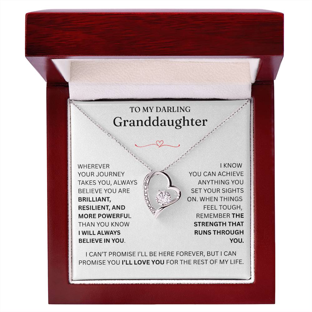 Forever Love Necklace - To Granddaughter