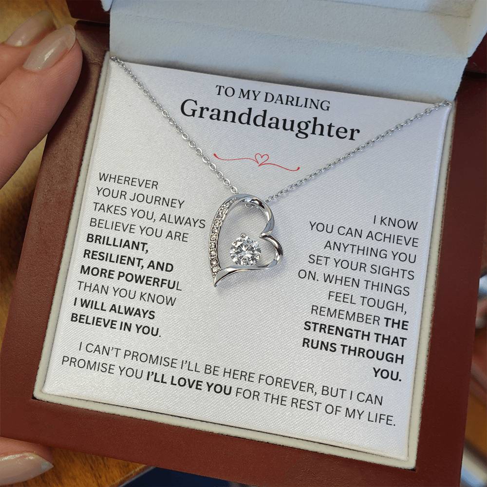 Forever Love Necklace - To Granddaughter