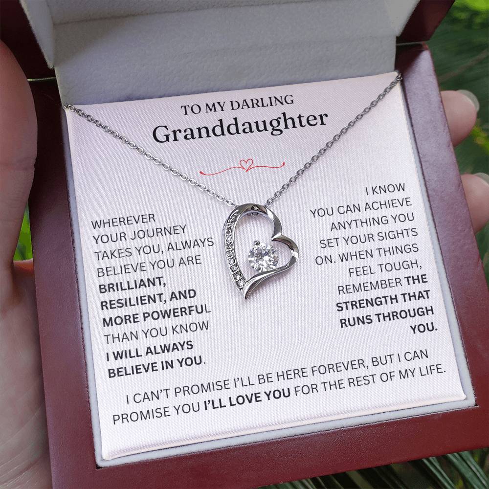 Forever Love Necklace - To Granddaughter