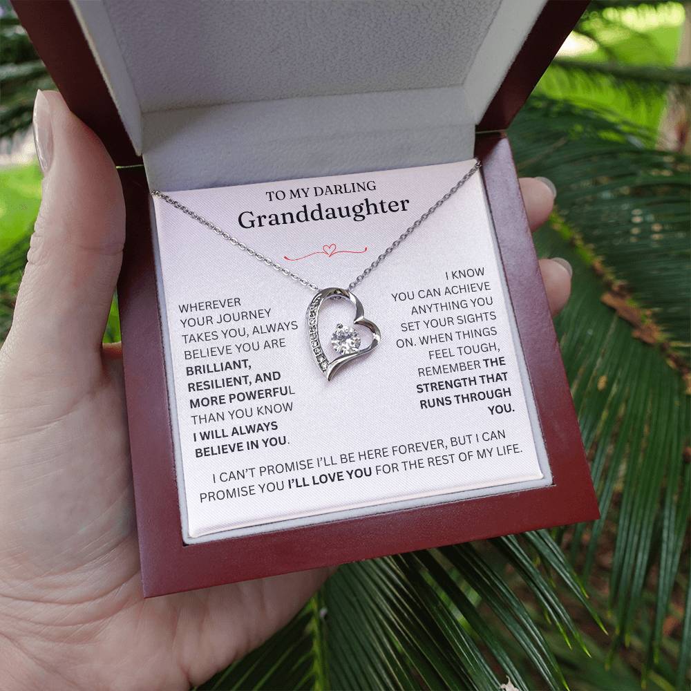 Forever Love Necklace - To Granddaughter