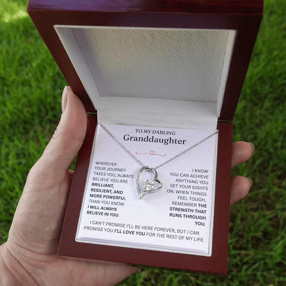 Forever Love Necklace - To Granddaughter