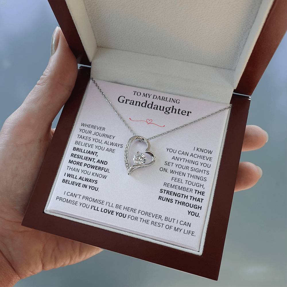 Forever Love Necklace - To Granddaughter