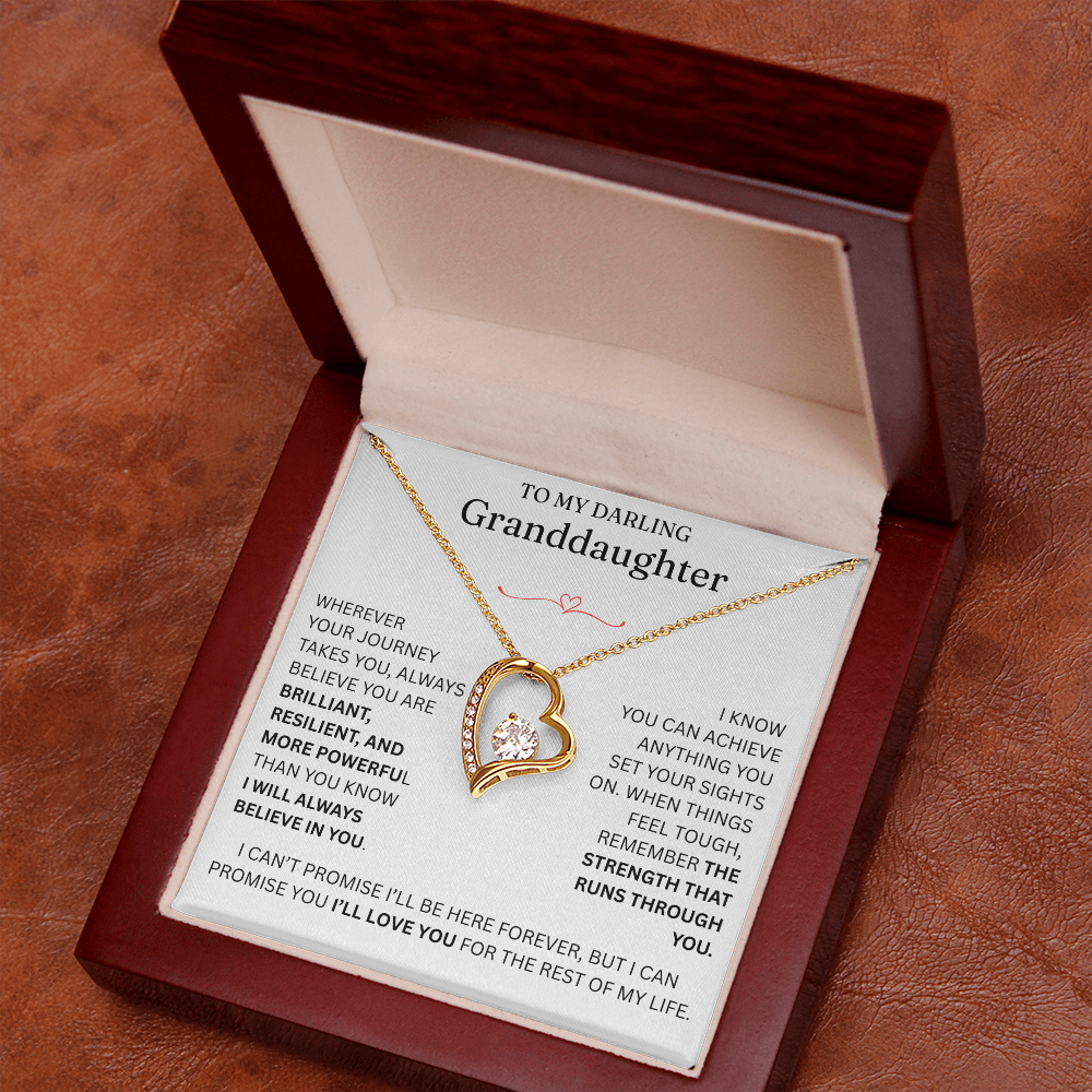 Forever Love Necklace - To Granddaughter