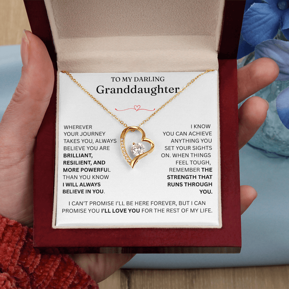 Forever Love Necklace - To Granddaughter