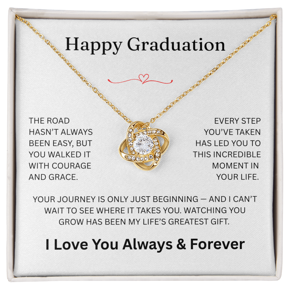 For Graduates - Love Knot Necklace