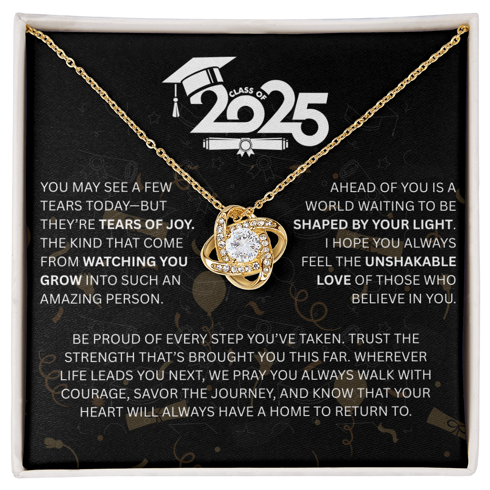 Graduation "The Gift of Watching You Grow" Necklace