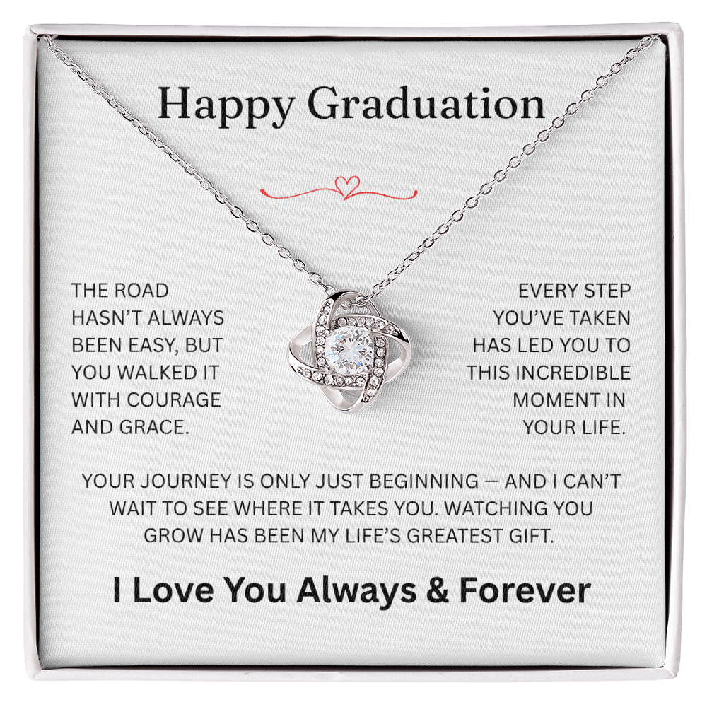 For Graduates - Love Knot Necklace
