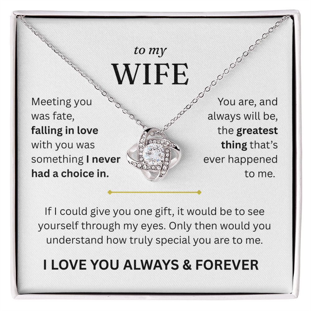 To My Wife - I Love You Always & Forever - Gift Set