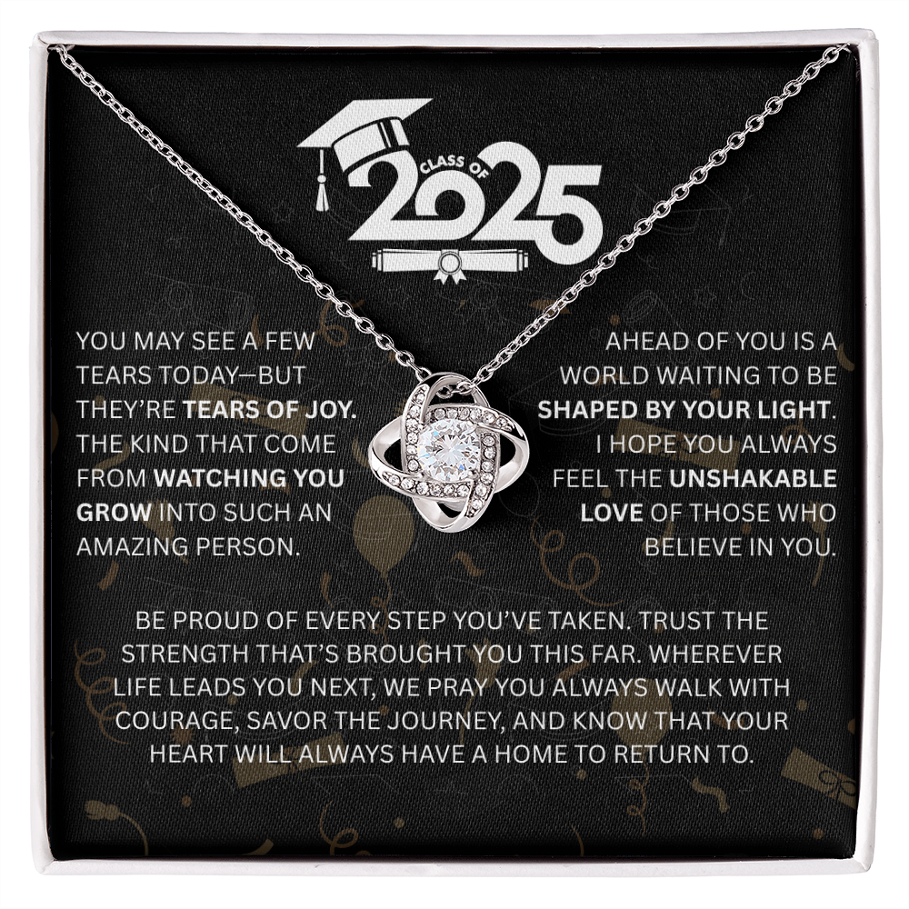 Graduation "The Gift of Watching You Grow" Necklace