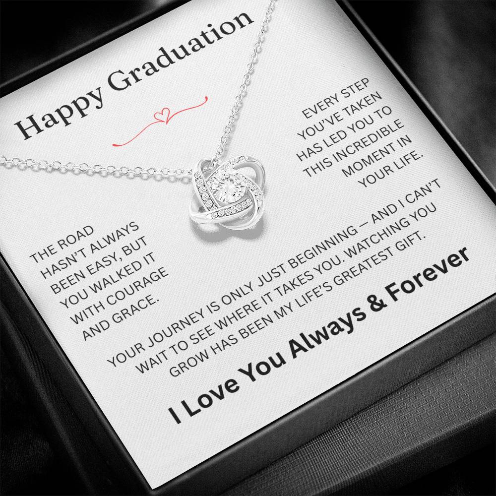 For Graduates - Love Knot Necklace