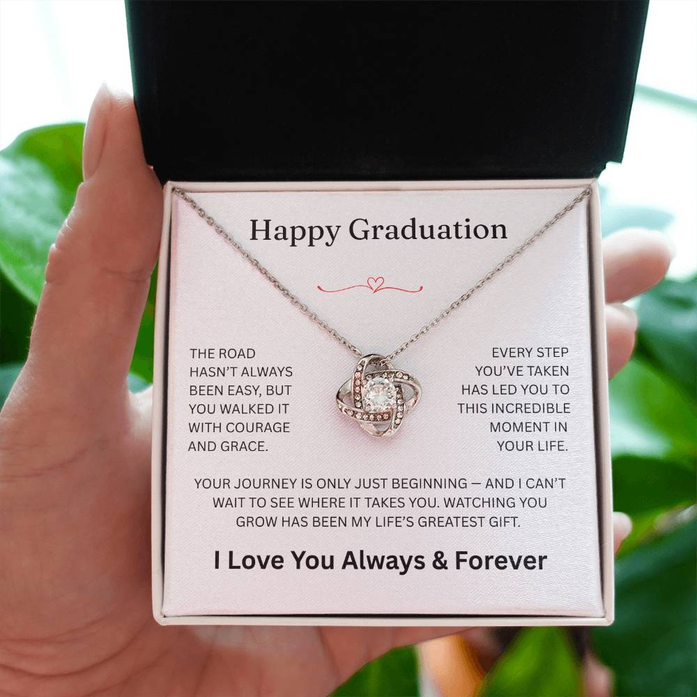 For Graduates - Love Knot Necklace