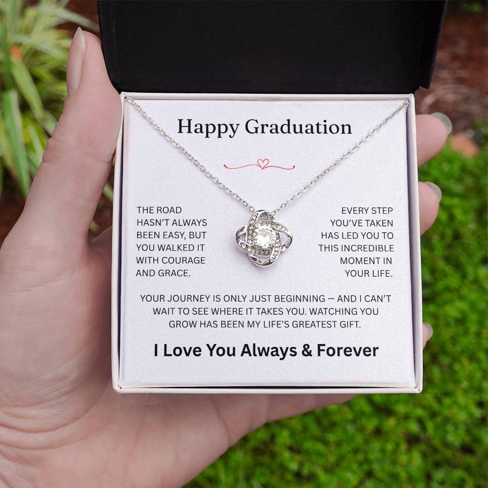For Graduates - Love Knot Necklace