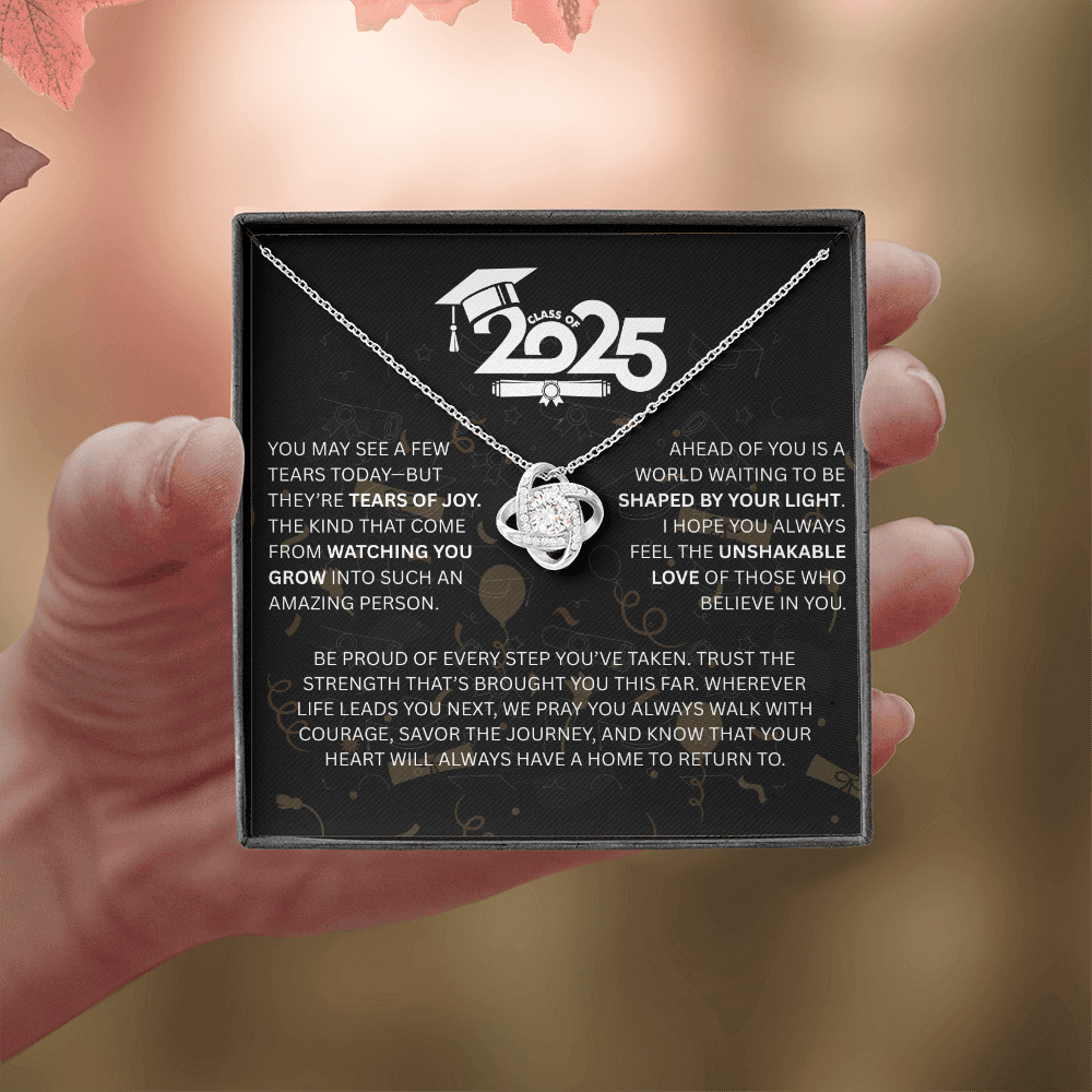 Graduation "The Gift of Watching You Grow" Necklace