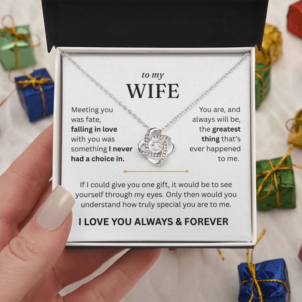 To My Wife - I Love You Always & Forever - Gift Set