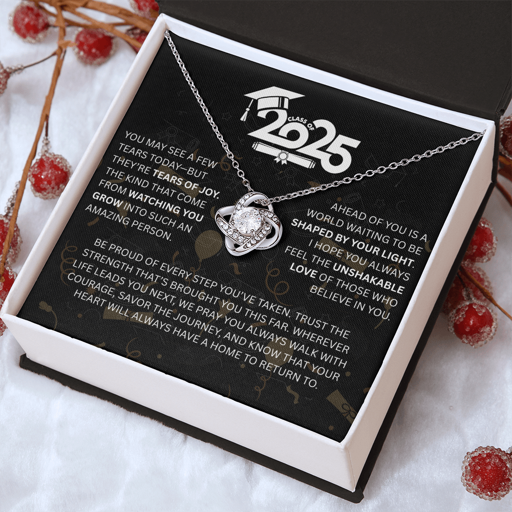 Graduation "The Gift of Watching You Grow" Necklace