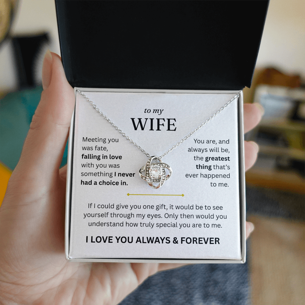 To My Wife - I Love You Always & Forever - Gift Set