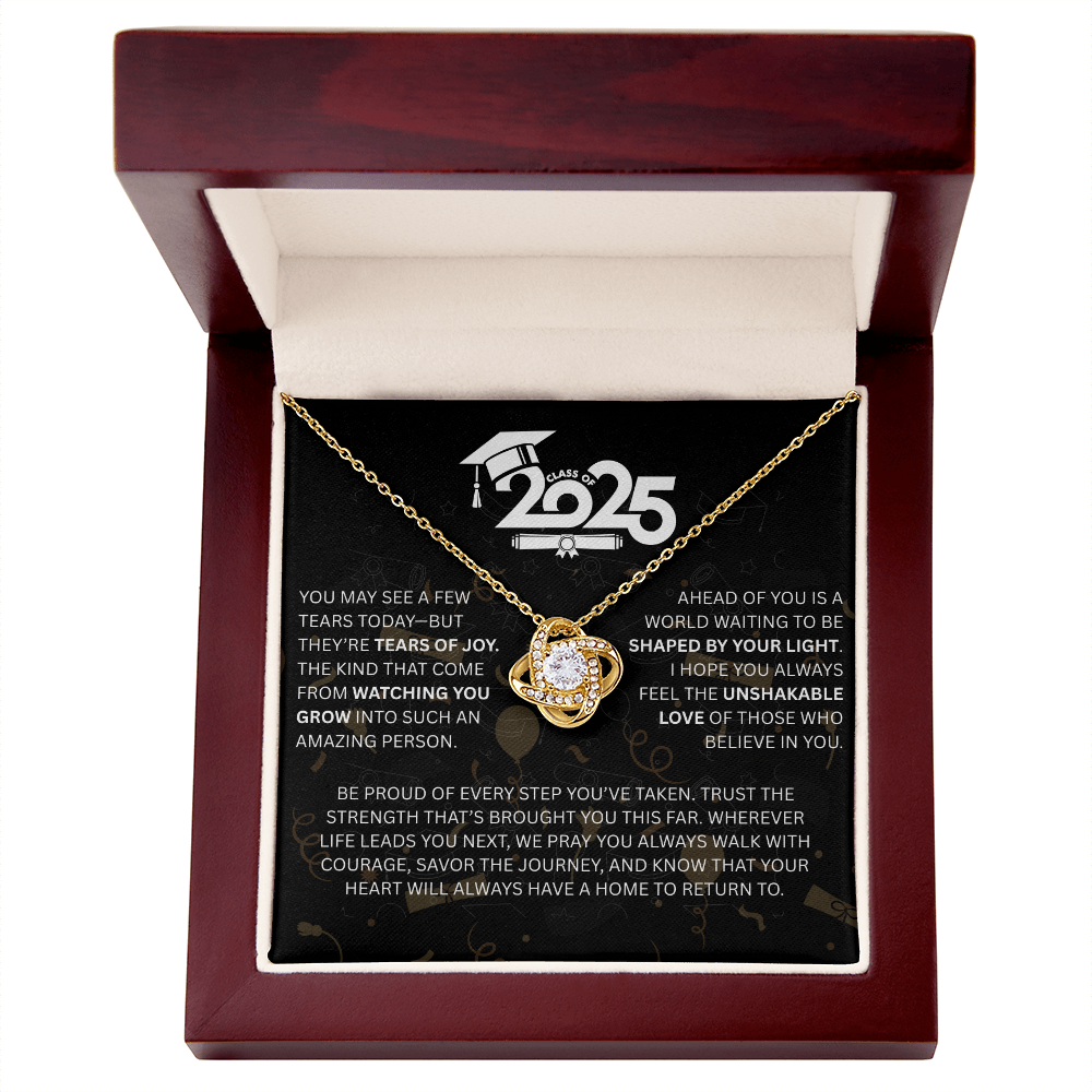 Graduation "The Gift of Watching You Grow" Necklace