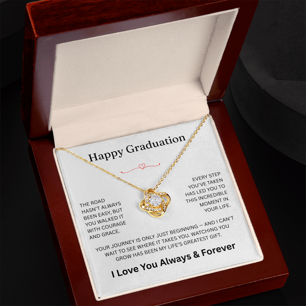 For Graduates - Love Knot Necklace