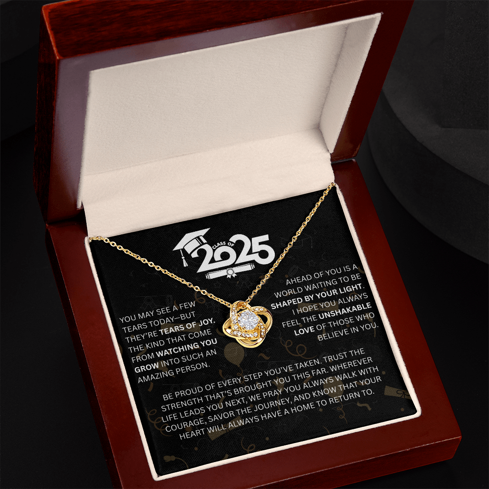 Graduation "The Gift of Watching You Grow" Necklace