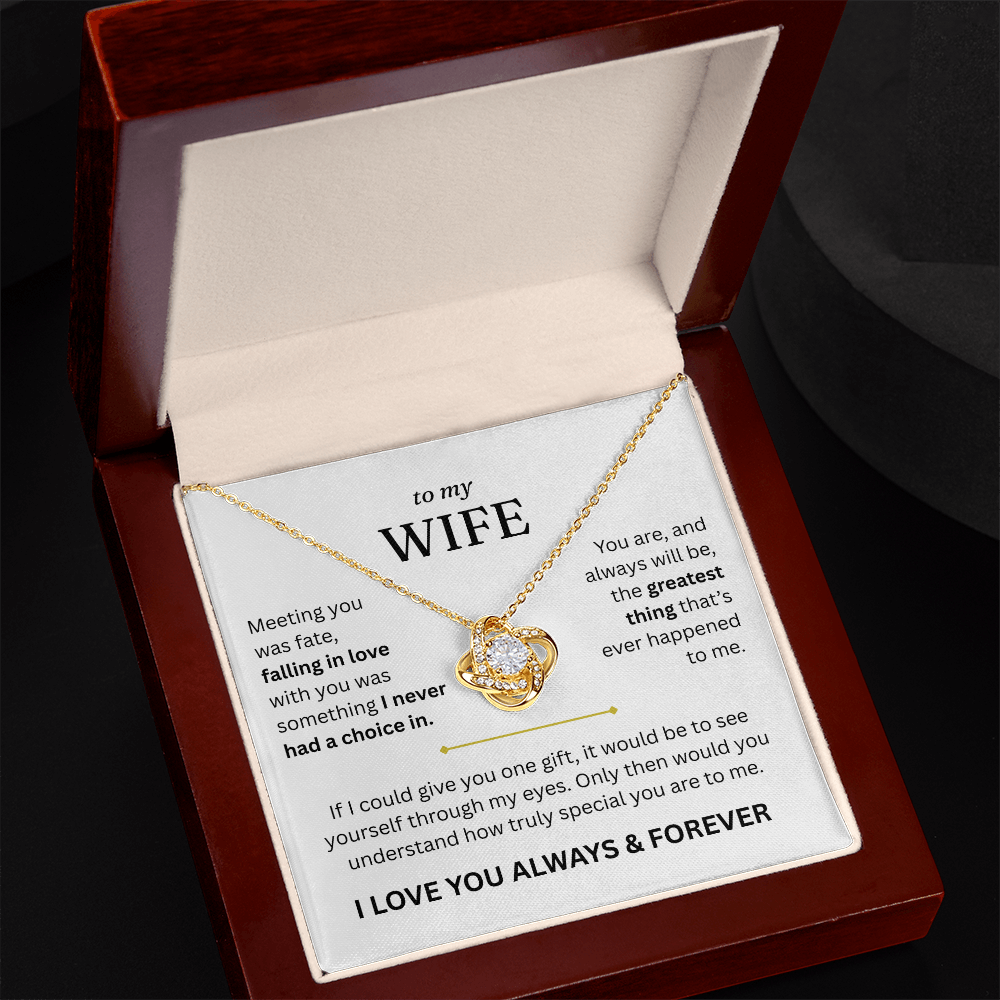 To My Wife - I Love You Always & Forever - Gift Set