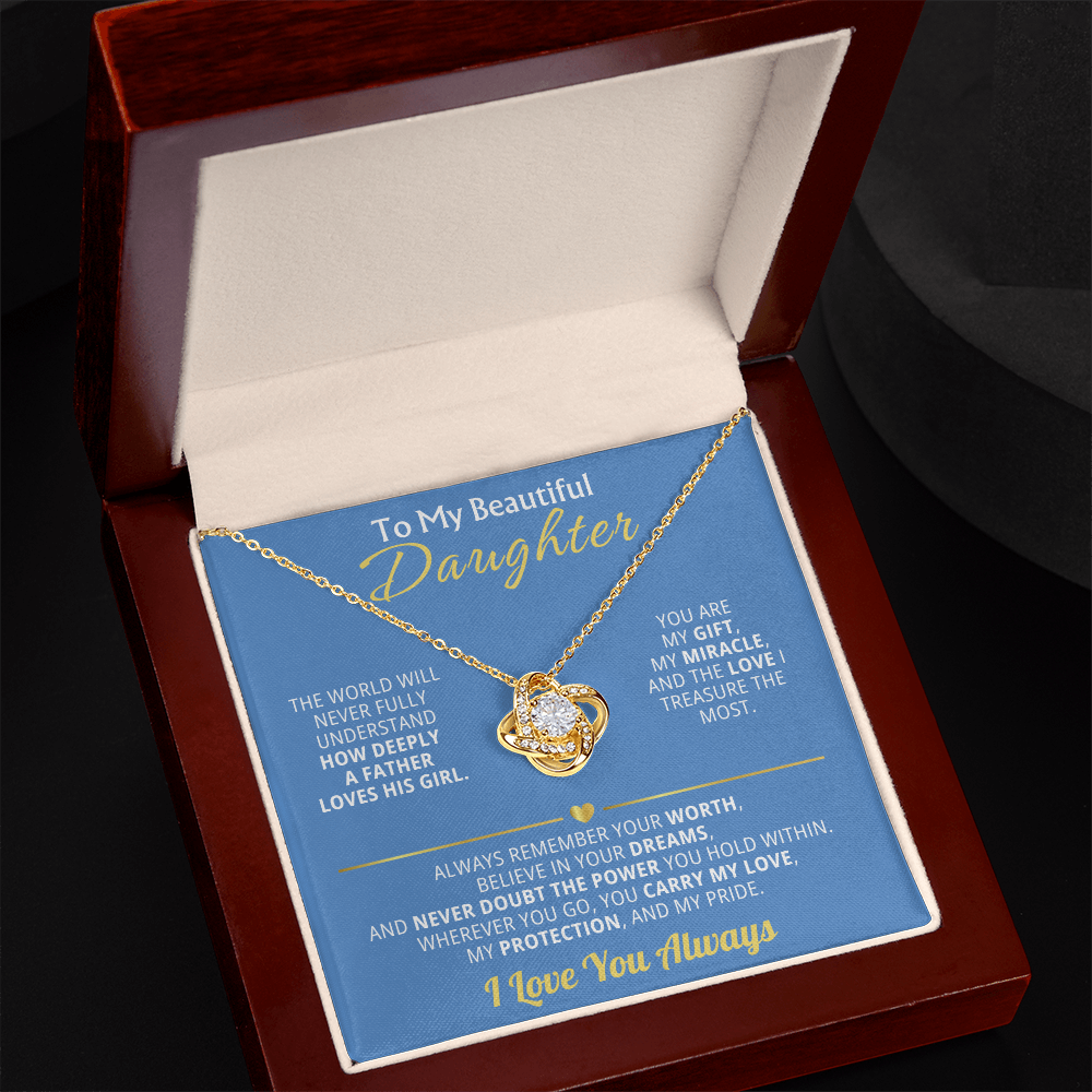 To My Beautiful Daughter - Remember your Worth Believe In Your Dreams Gift Set