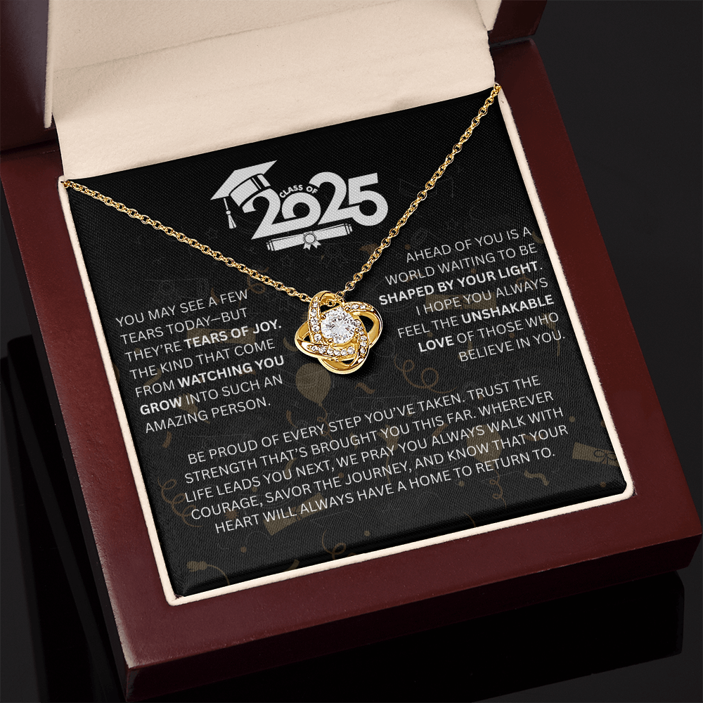 Graduation "The Gift of Watching You Grow" Necklace