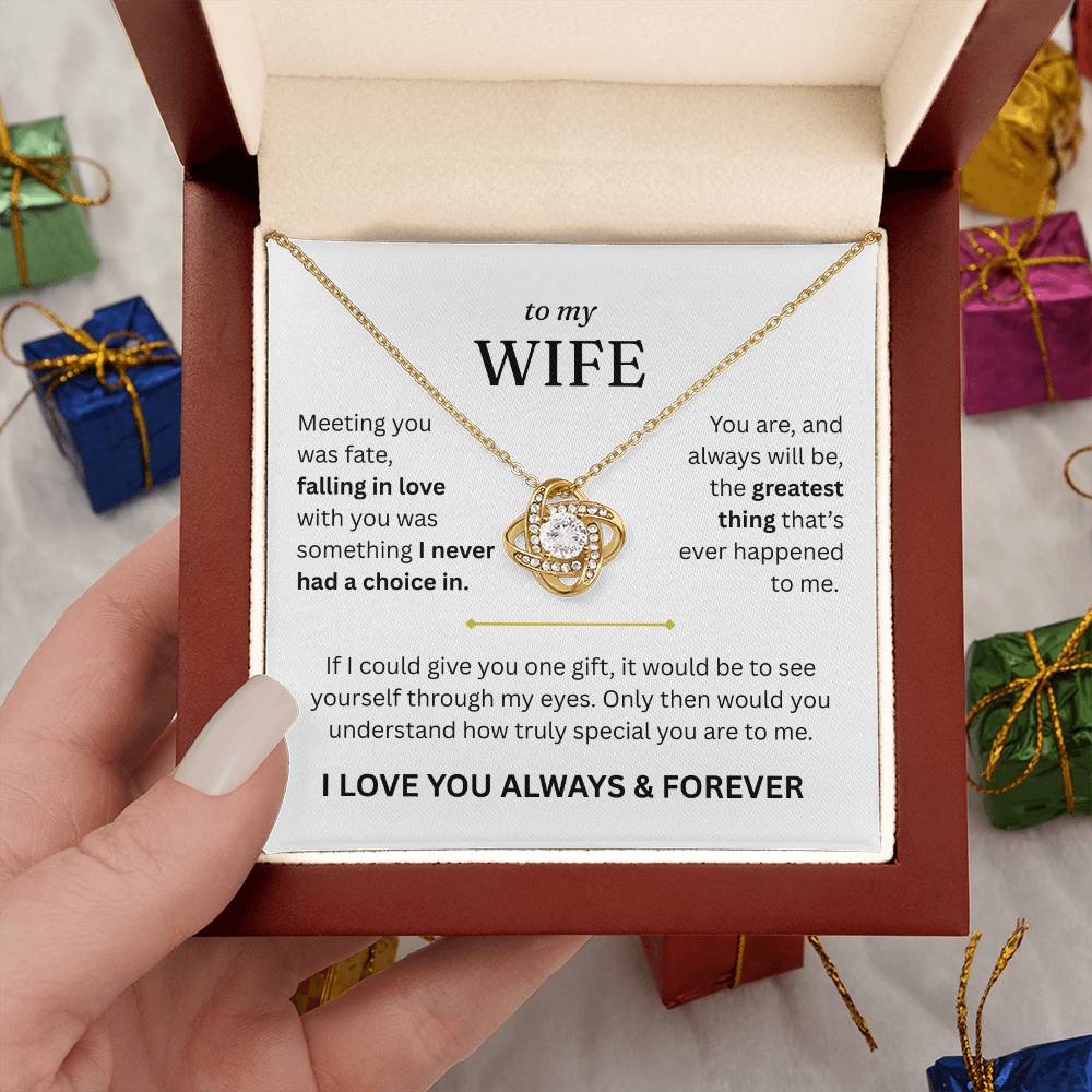 To My Wife - I Love You Always & Forever - Gift Set