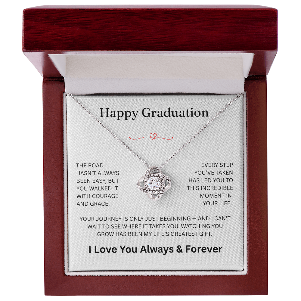 For Graduates - Love Knot Necklace