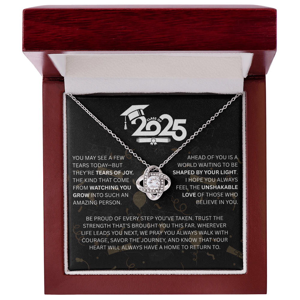 Graduation "The Gift of Watching You Grow" Necklace