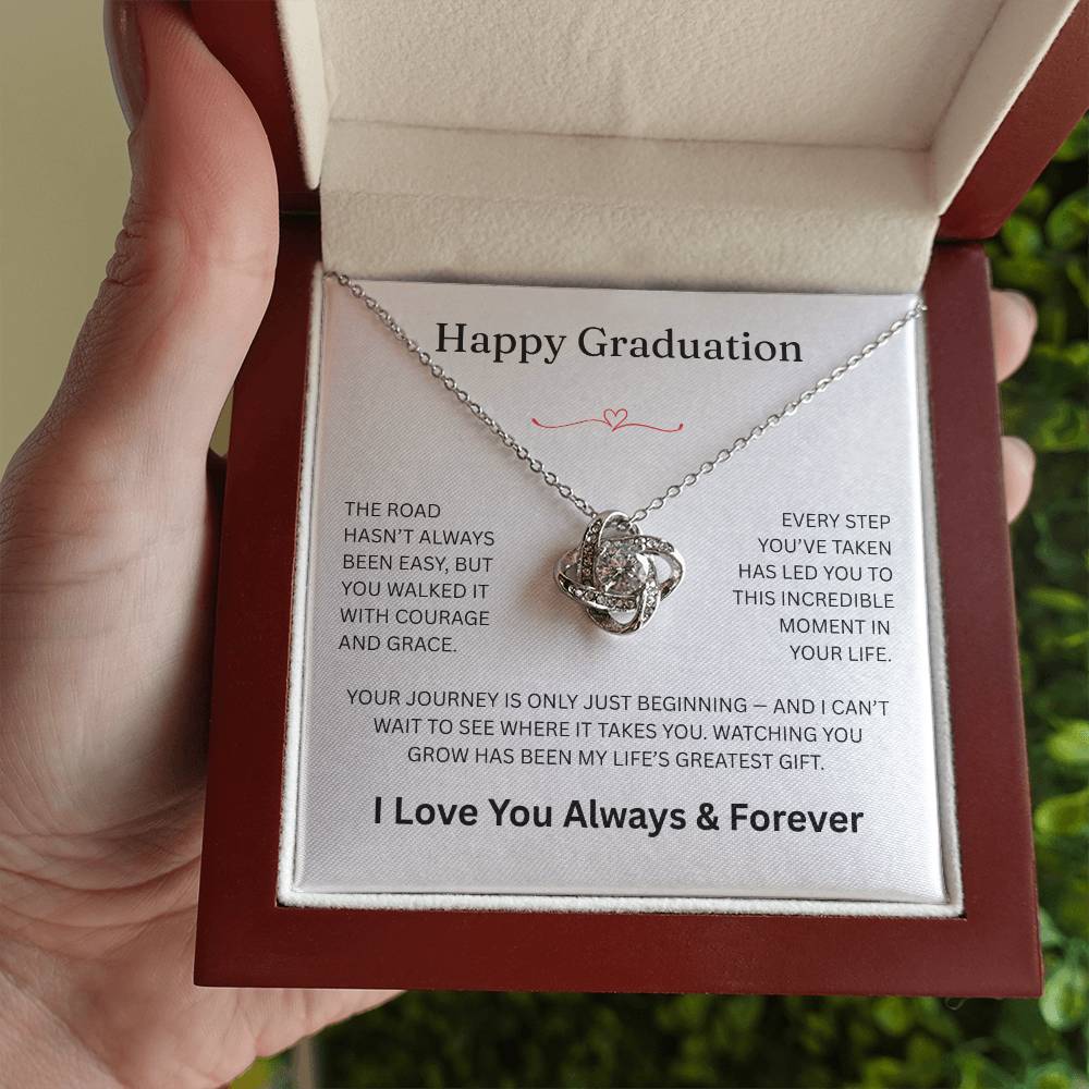 For Graduates - Love Knot Necklace
