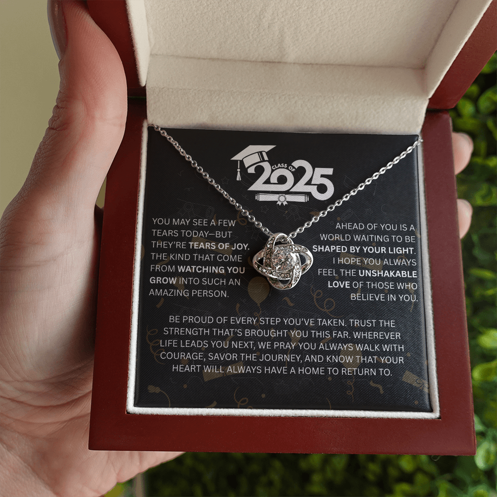 Graduation "The Gift of Watching You Grow" Necklace