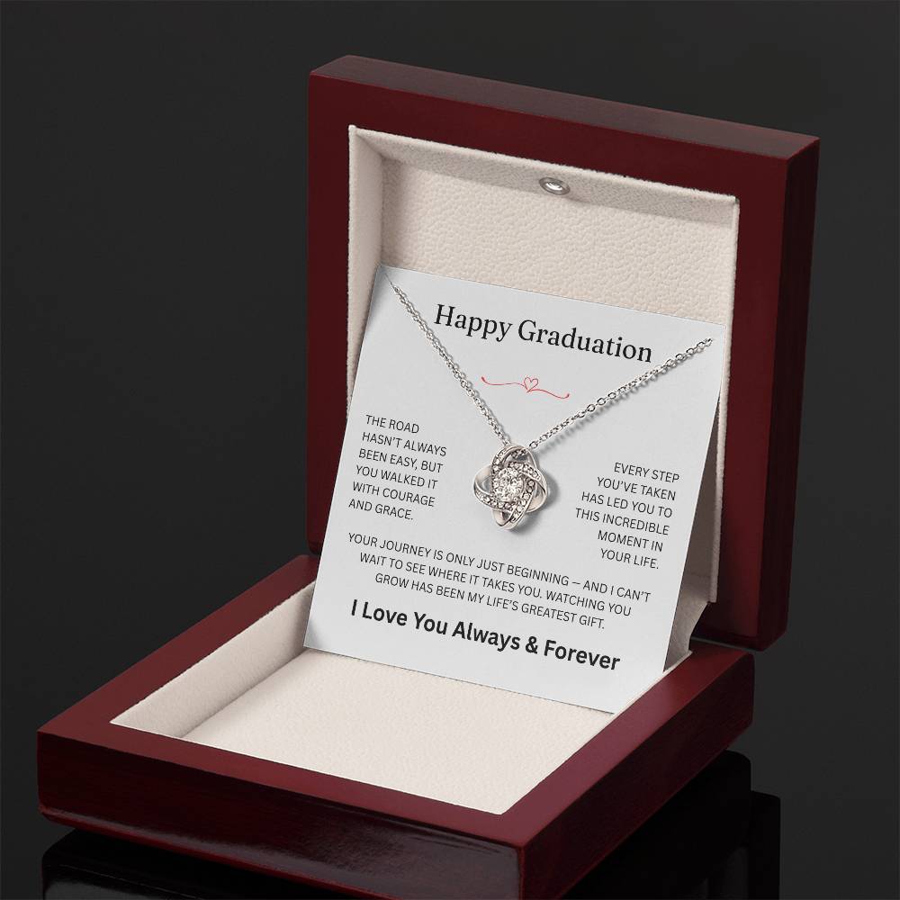 For Graduates - Love Knot Necklace