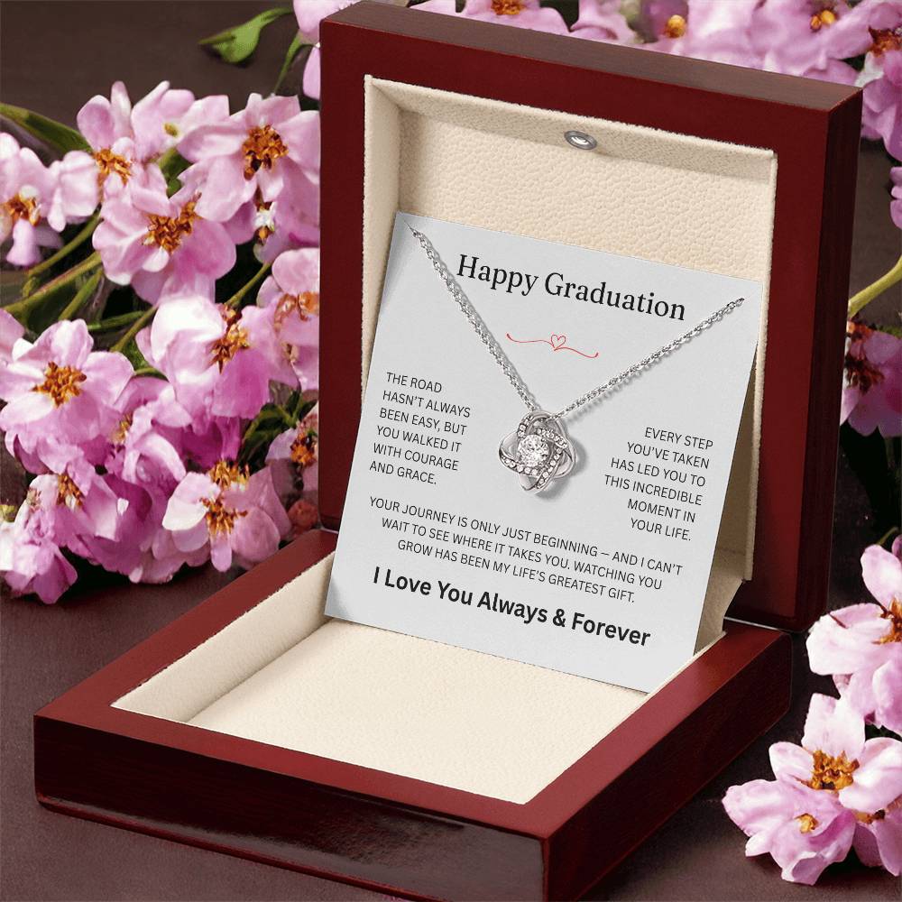 For Graduates - Love Knot Necklace