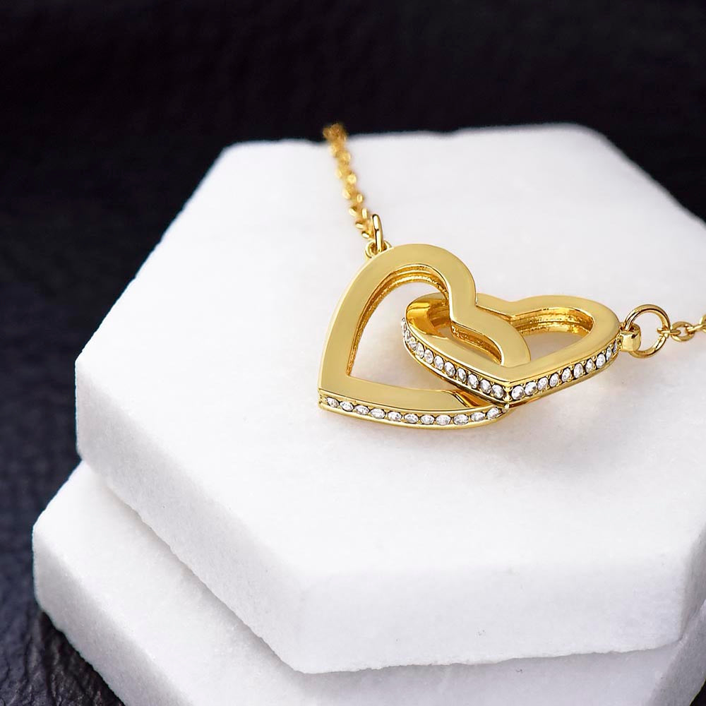For Granddaughter - Interlocking Hearts
