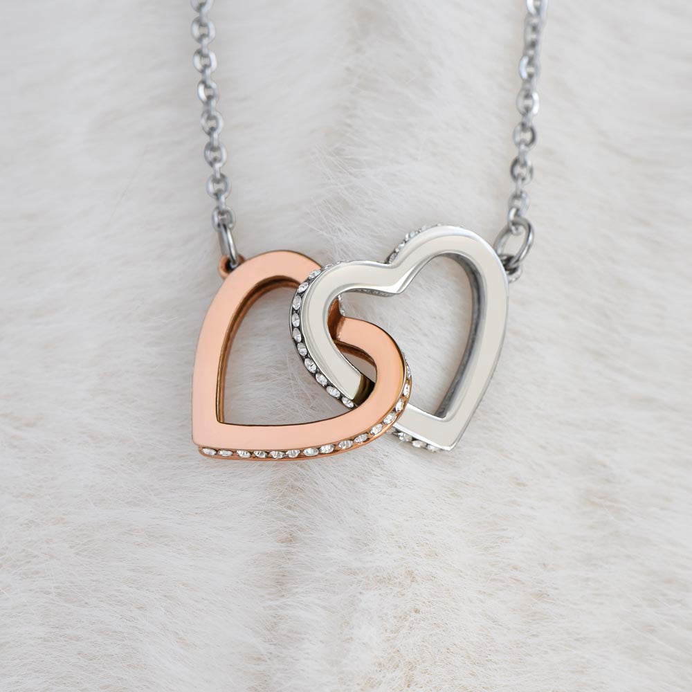 For Granddaughter - Interlocking Hearts