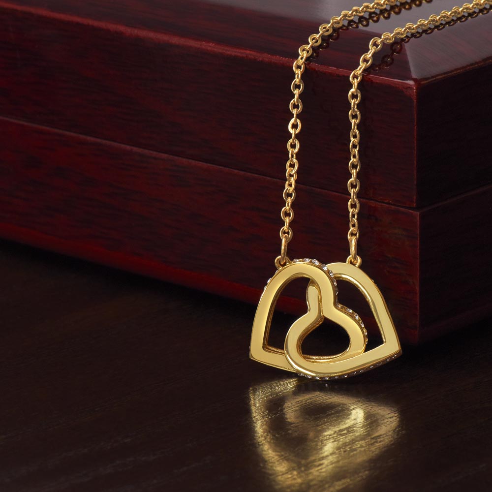 For Granddaughter - Interlocking Hearts