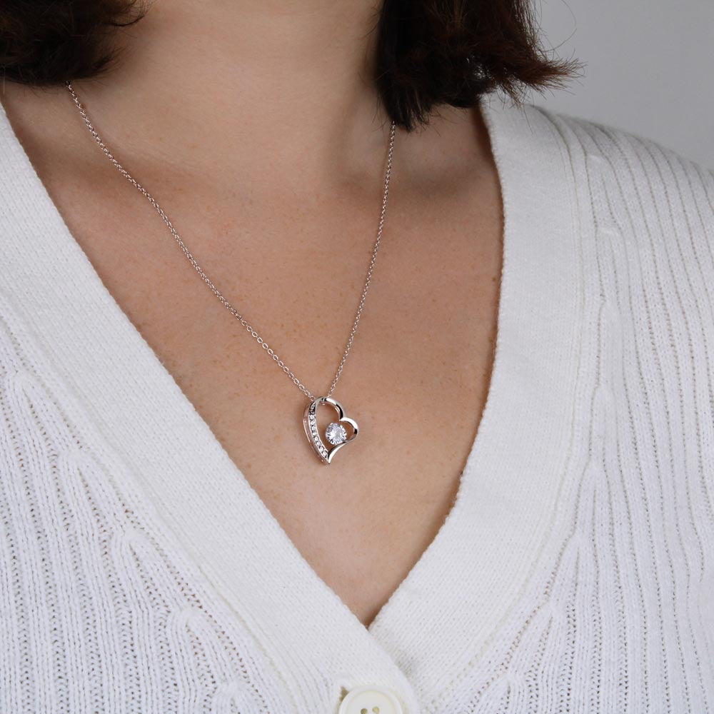 To My Mom From Your Son - Forever Love Gold Necklace