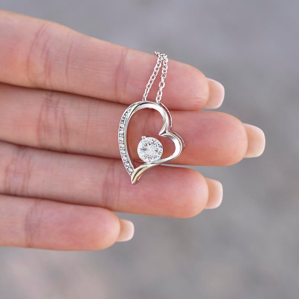 To My Mom From Your Son - Forever Love Gold Necklace