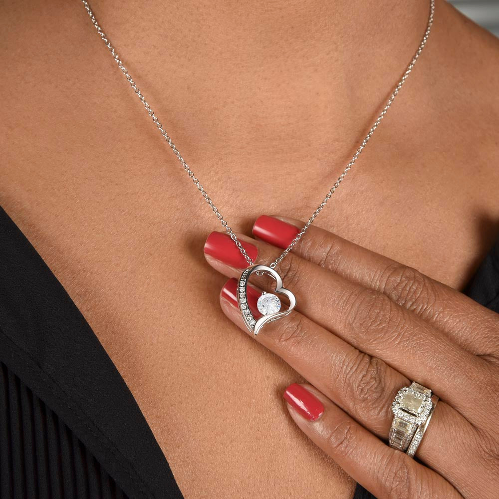 To My Mom From Your Son - Forever Love Gold Necklace