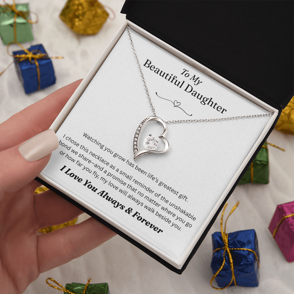 Forever Love Necklace - For Daughter's Graduation