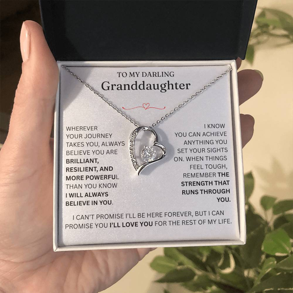 Forever Love Necklace - To Granddaughter