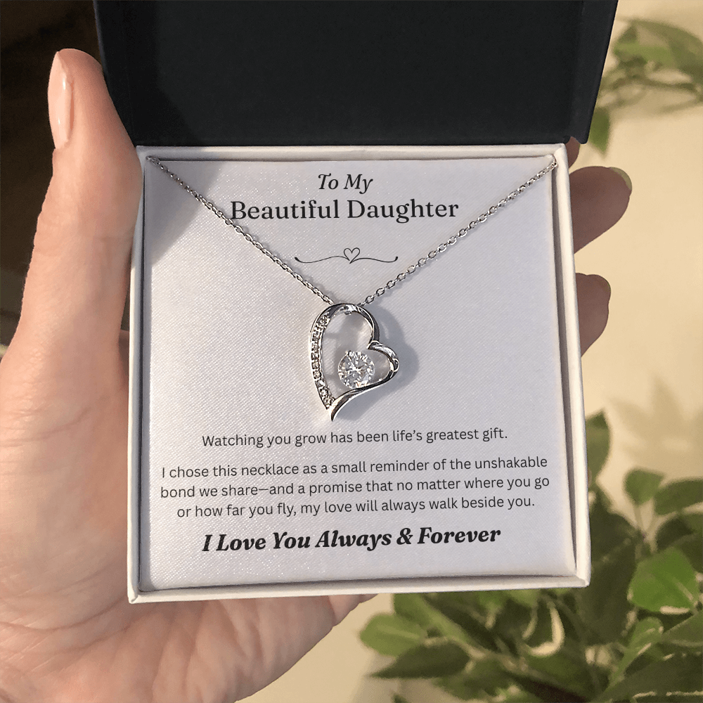 Forever Love Necklace - For Daughter's Graduation