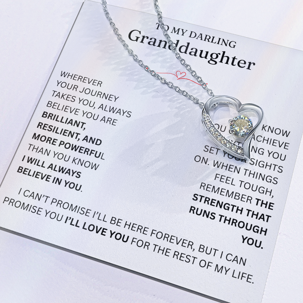 Forever Love Necklace - To Granddaughter