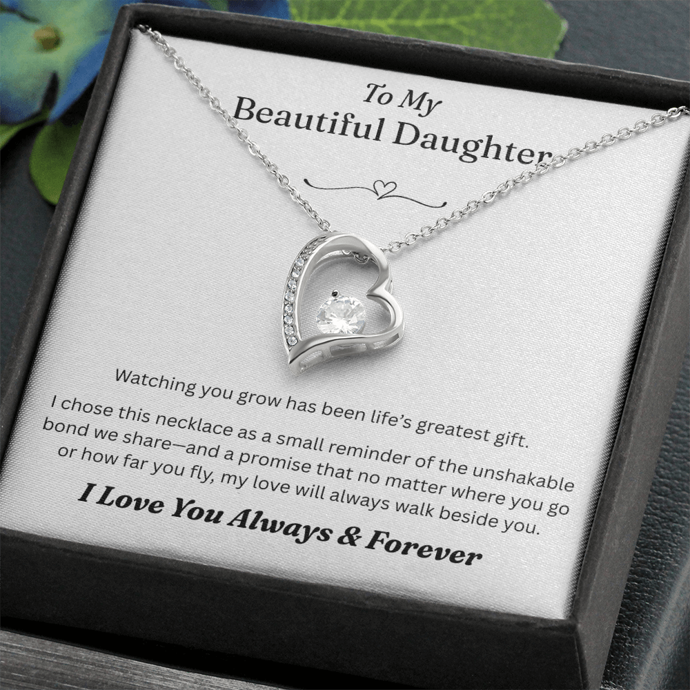 Forever Love Necklace - For Daughter's Graduation