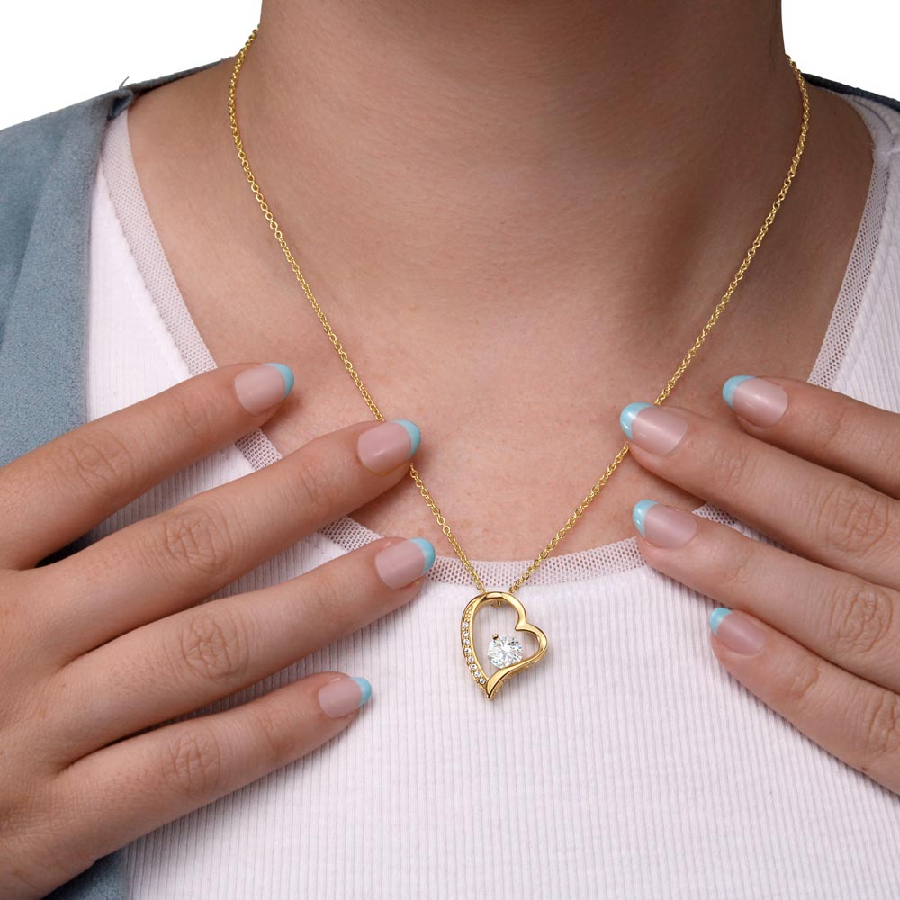 Beautiful Gift for Daughter From Dad: "The Unshakeable Love" Necklace