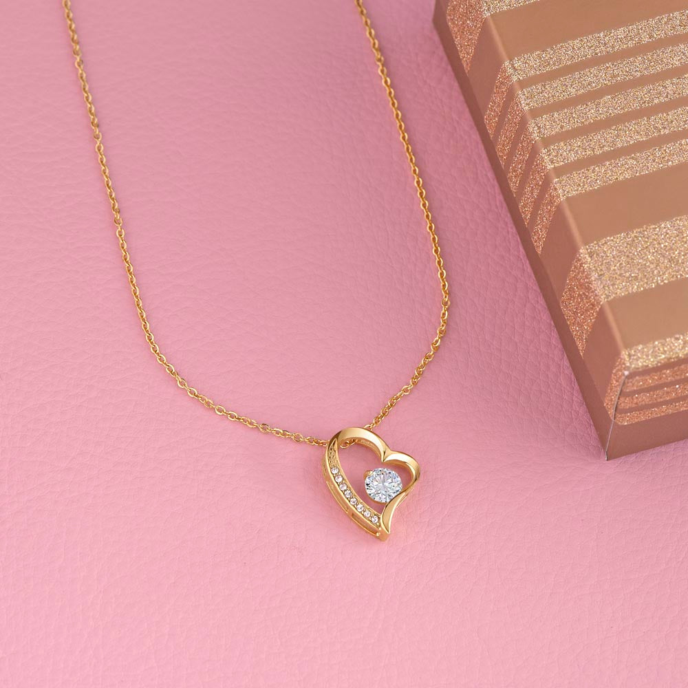 Beautiful Gift for Daughter From Dad: "The Unshakeable Love" Necklace