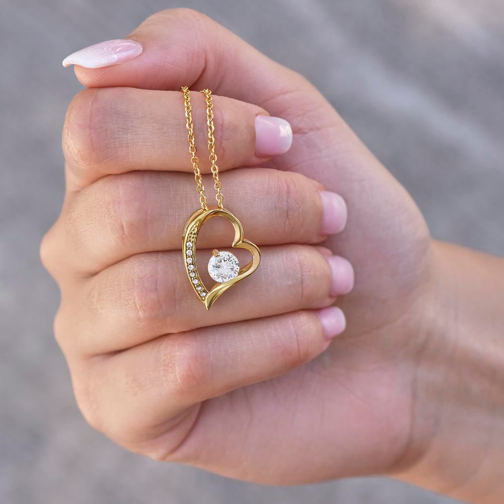 Beautiful Gift for Daughter From Dad: "The Unshakeable Love" Necklace